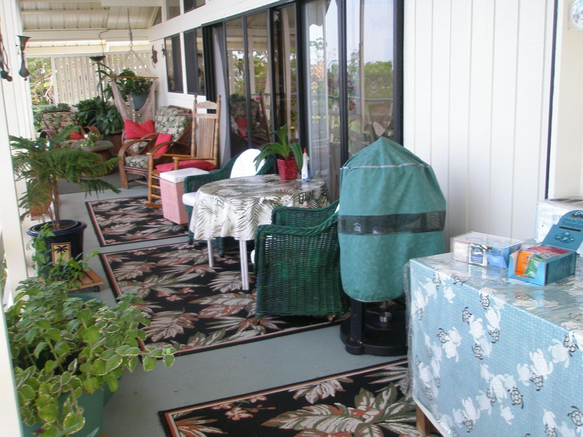 Hale-Hoola B & B Captain Cook Restoran gambar